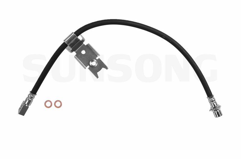 Sunsong 2204934 Brake Hydraulic Hose - Front Left or Front Right
