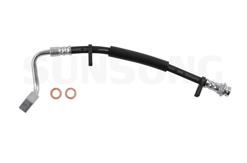 Sunsong 2205470 Brake Hydraulic Hose - Rear Left or Rear Right