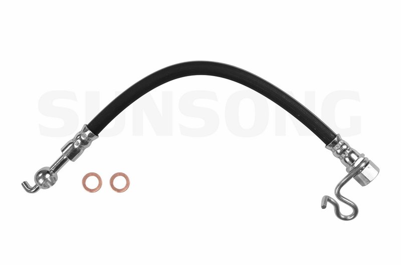 Sunsong 2205527 Brake Hydraulic Hose - Rear Left Outer