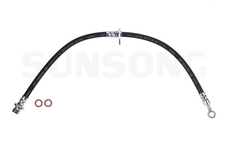Sunsong 2205647 Brake Hydraulic Hose - Front Left