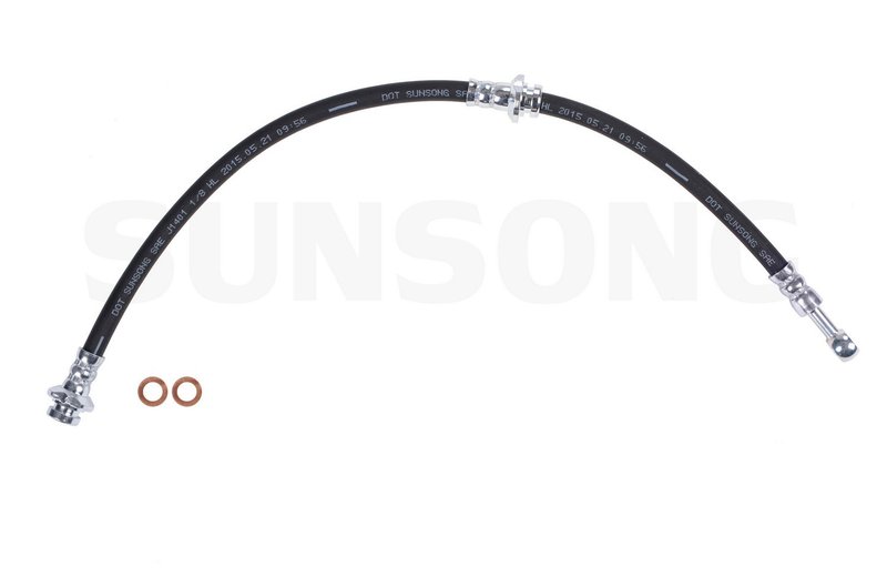 Sunsong 2205812 Brake Hydraulic Hose - Front Left