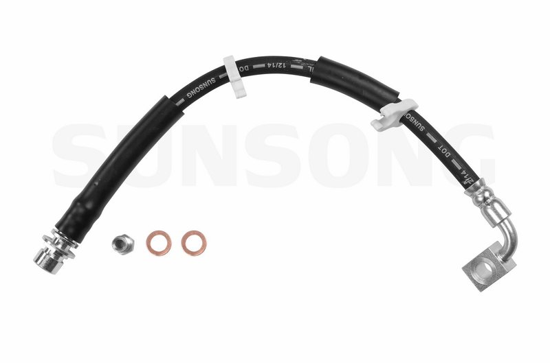 Sunsong 2205858 Brake Hydraulic Hose - Front Left