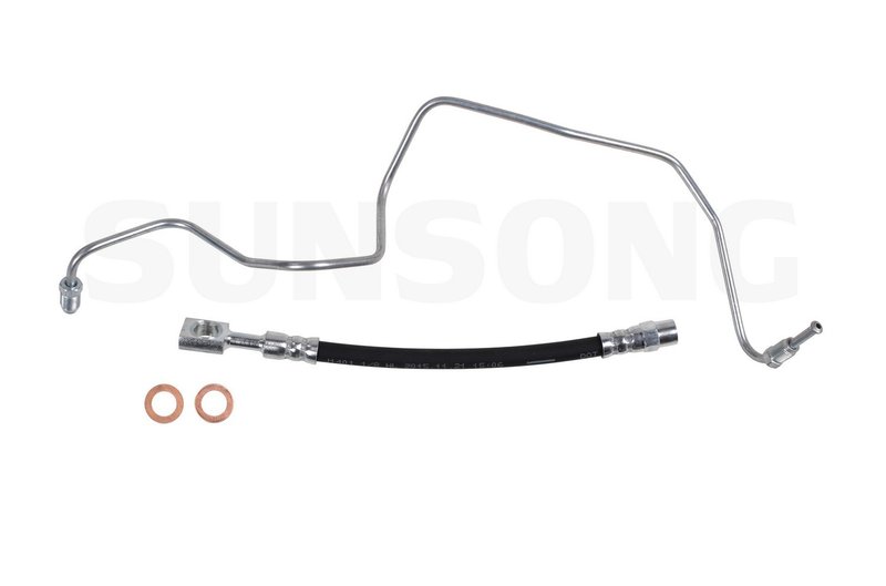 Sunsong 2206181 Brake Hydraulic Hose - Rear Left Outer