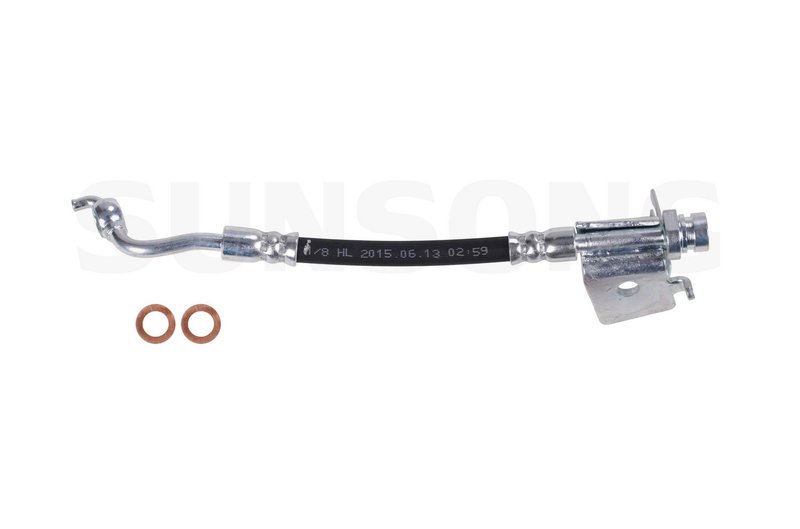 Sunsong 2206225 Brake Hydraulic Hose - Rear Left Outer