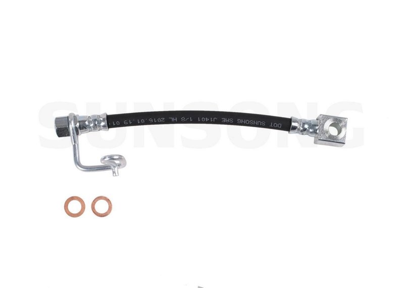 Sunsong 2206335 Brake Hydraulic Hose - Rear Left or Rear Left Outer