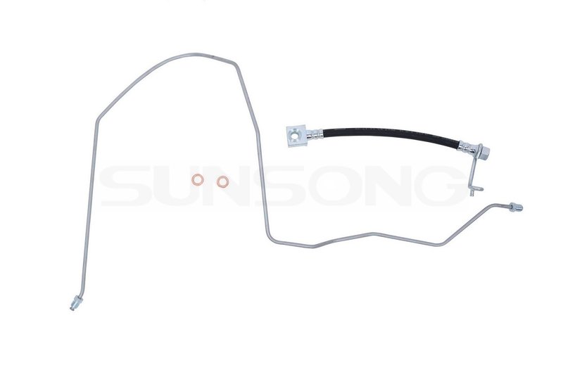 Sunsong 2207175 Brake Hydraulic Hose - Rear Right Outer