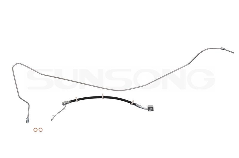 Sunsong 2207176 Brake Hydraulic Hose - Rear Right