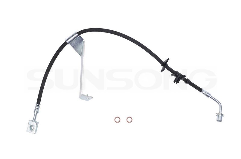 Sunsong 2209018 Brake Hydraulic Hose - Front Left
