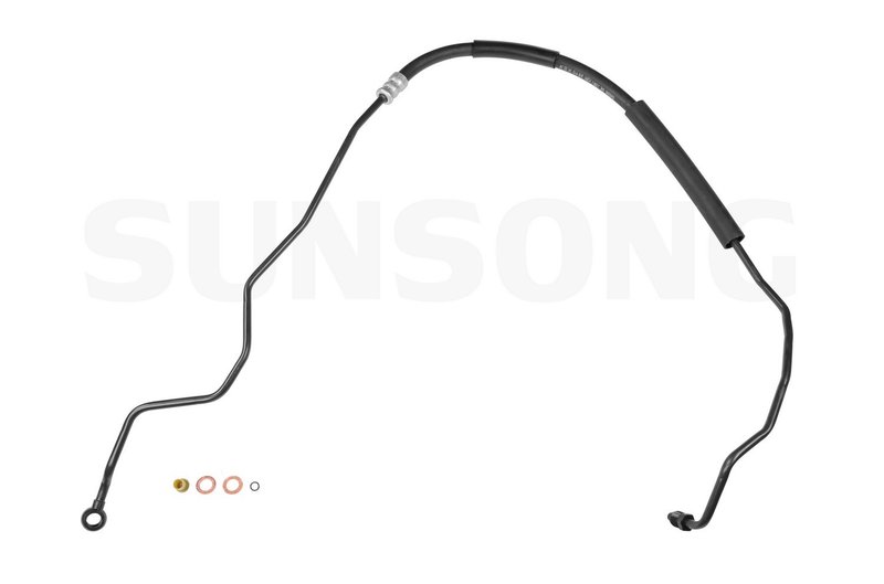 Sunsong 3401001 Power Steering Pressure Line Hose Assembly