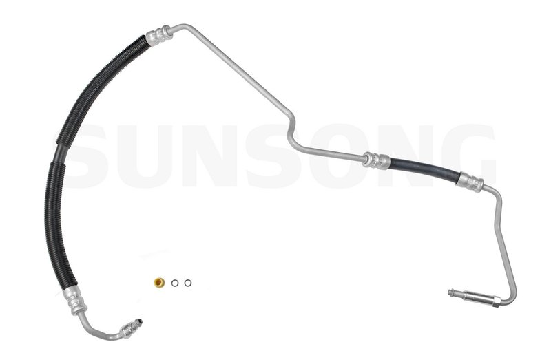 Sunsong 3401071 Power Steering Pressure Line Hose Assembly