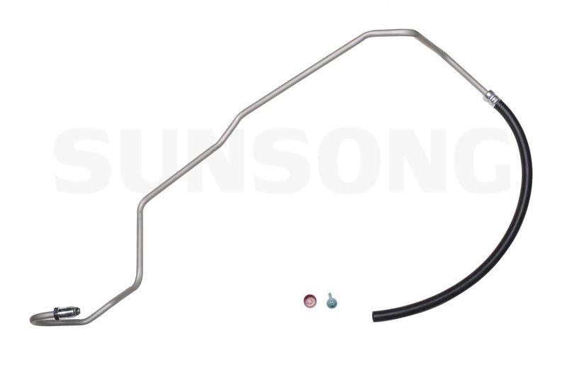 Sunsong 3401090 Power Steering Return Line Hose Assembly