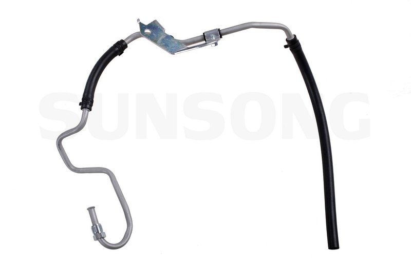 Sunsong 3401215 Power Steering Return Line Hose Assembly - Gear To Reservoir