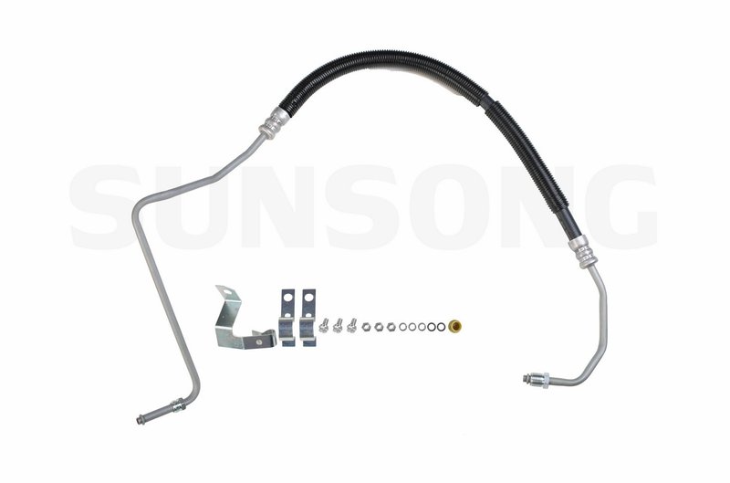Sunsong 3401278 Power Steering Pressure Line Hose Assembly