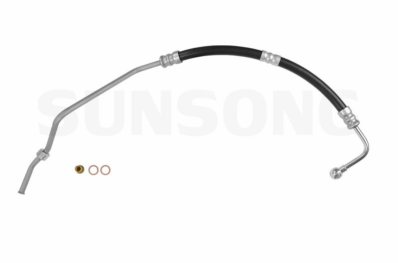 Sunsong 3401286 Power Steering Pressure Line Hose Assembly - From Pump