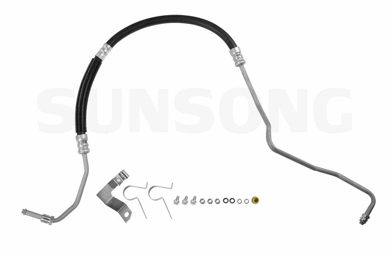 Sunsong 3401291 Power Steering Pressure Line Hose Assembly