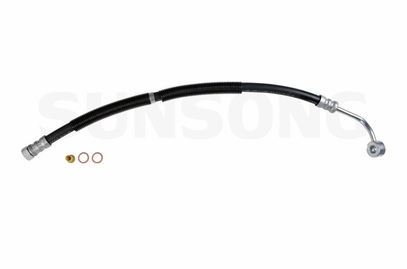 Sunsong 3401316 Power Steering Pressure Line Hose Assembly - From Pump