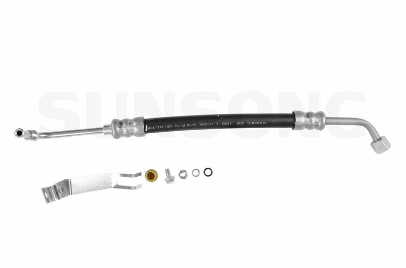 Sunsong 3401328 Power Steering Pressure Line Hose Assembly