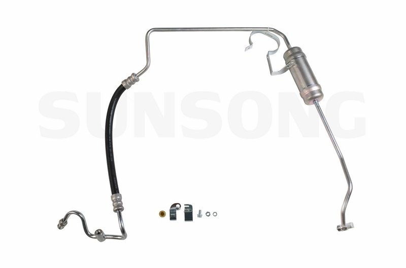 Sunsong 3401345 Power Steering Pressure Line Hose Assembly