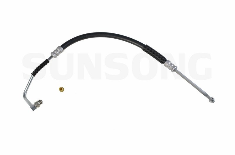 Sunsong 3401363 Power Steering Pressure Line Hose Assembly - Pump To Hydroboost