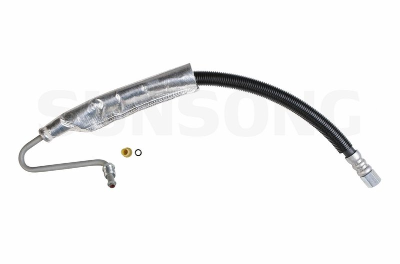 Sunsong 3401380 Power Steering Pressure Line Hose Assembly - To Rack
