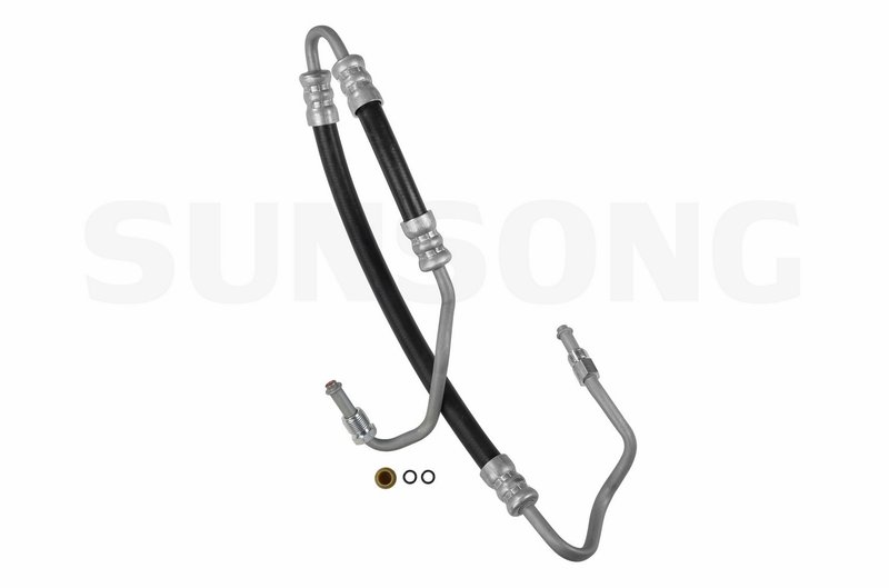 Sunsong 3401382 Power Steering Pressure Line Hose Assembly