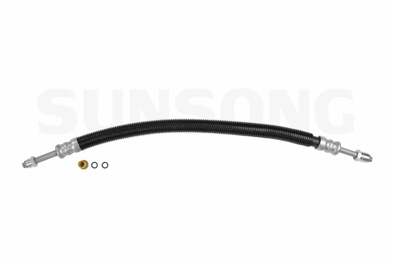 Sunsong 3401384 Power Steering Pressure Line Hose Assembly - To Gear