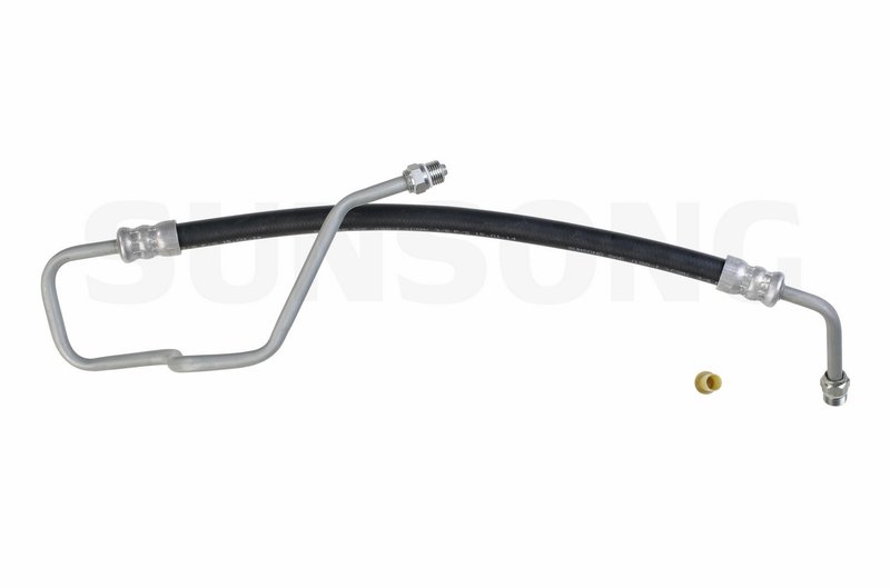 Sunsong 3401390 Power Steering Pressure Line Hose Assembly - Hydroboost To Gear