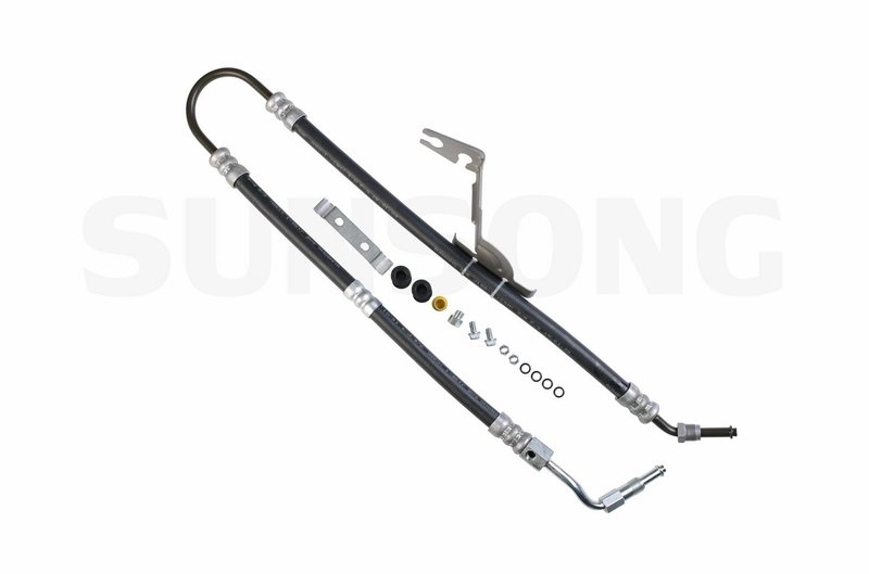 Sunsong 3401393 Power Steering Pressure Line Hose Assembly