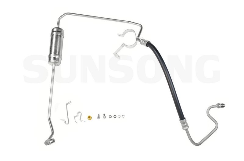 Sunsong 3401399 Power Steering Pressure Line Hose Assembly