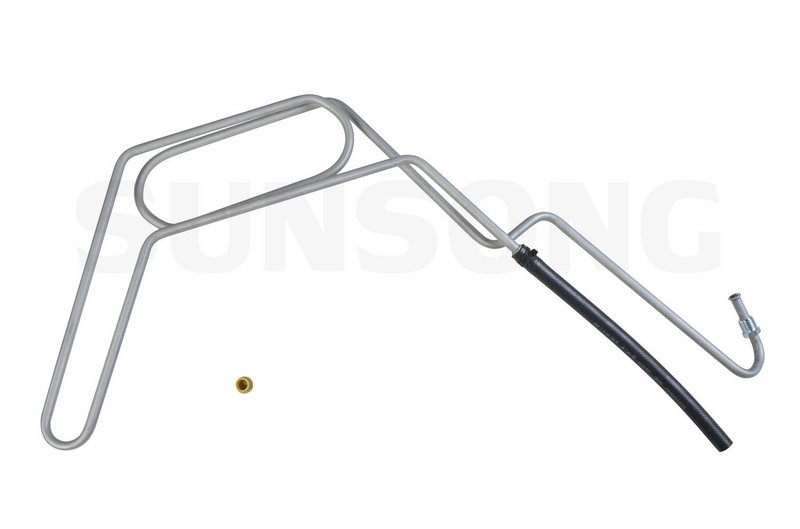 Sunsong 3401407 Power Steering Return Line Hose Assembly - From Gear
