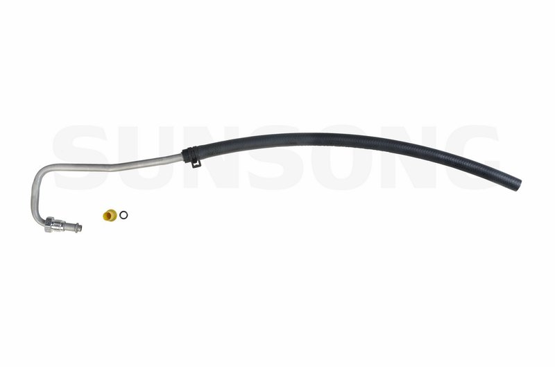 Sunsong 3401408 Power Steering Return Line Hose Assembly - Gear To Cooler or Gear To Reservoir