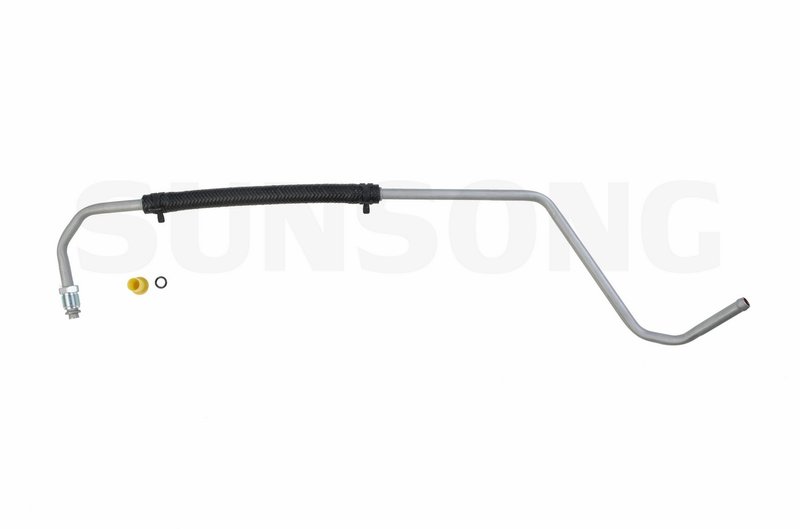 Sunsong 3401414 Power Steering Return Line Hose Assembly - Gear To Cooler