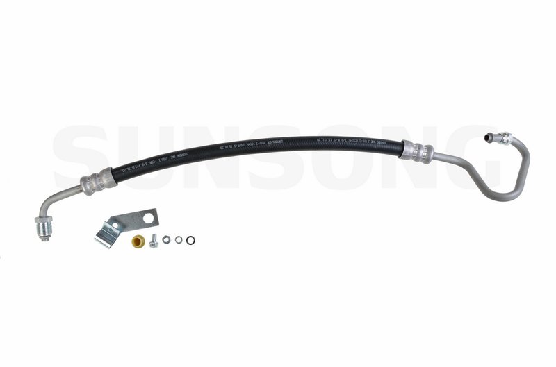 Sunsong 3401424 Power Steering Pressure Line Hose Assembly