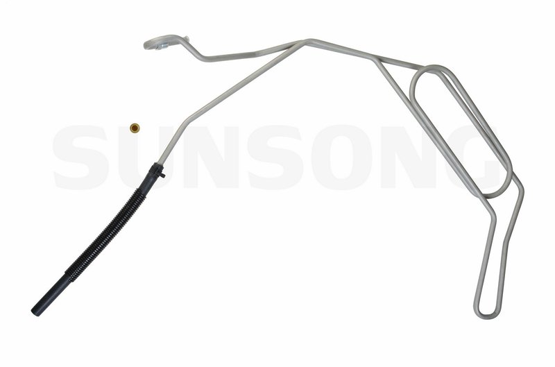 Sunsong 3401429 Power Steering Return Line Hose Assembly - From Gear