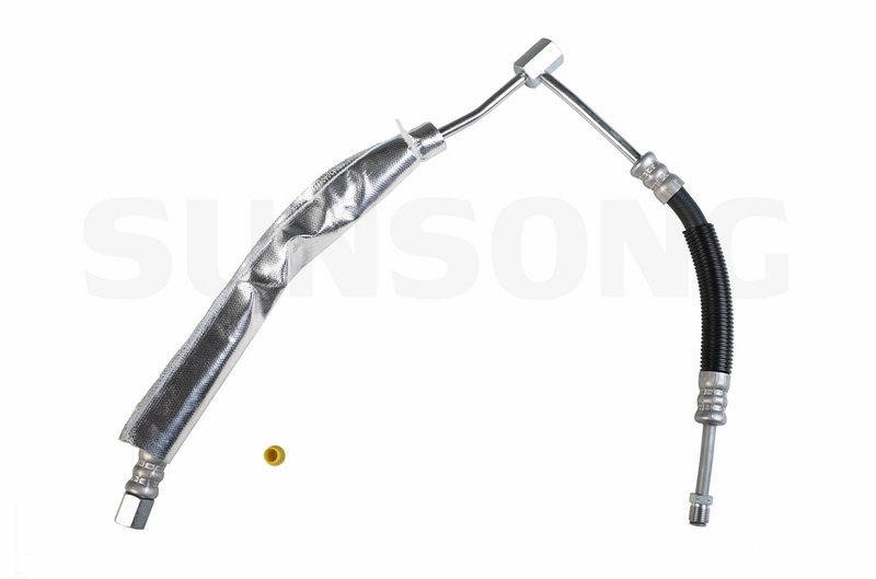 Sunsong 3401449 Power Steering Pressure Line Hose Assembly - To Pipe From Gear