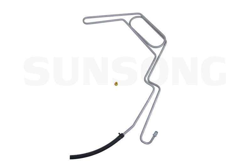 Sunsong 3401467 Power Steering Return Line Hose Assembly - From Gear