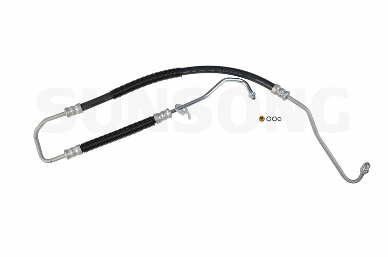 Sunsong 3401482 Power Steering Pressure Line Hose Assembly