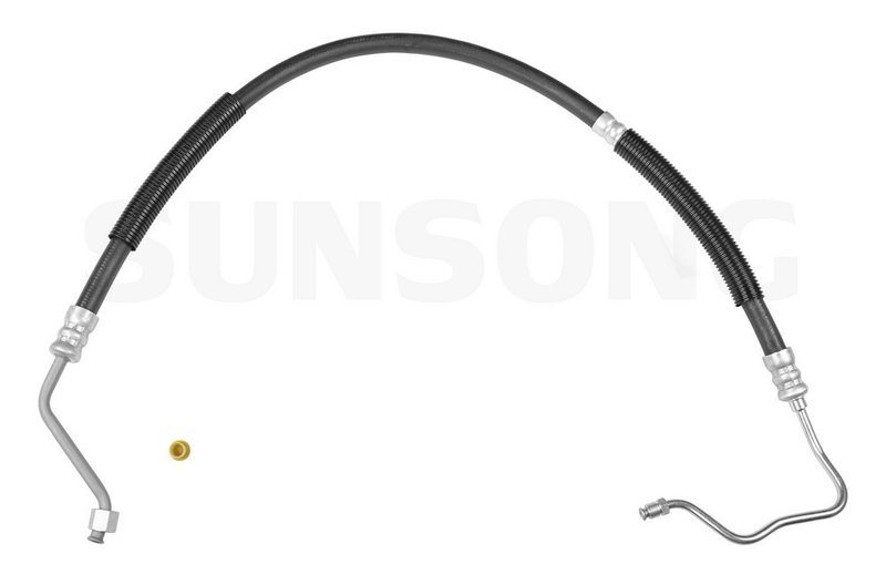 Sunsong 3401508 Power Steering Pressure Line Hose Assembly - Hydroboost To Control Valve (Hydroboost End)