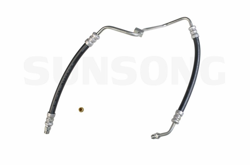 Sunsong 3401529 Power Steering Pressure Line Hose Assembly - Intermediate Hose