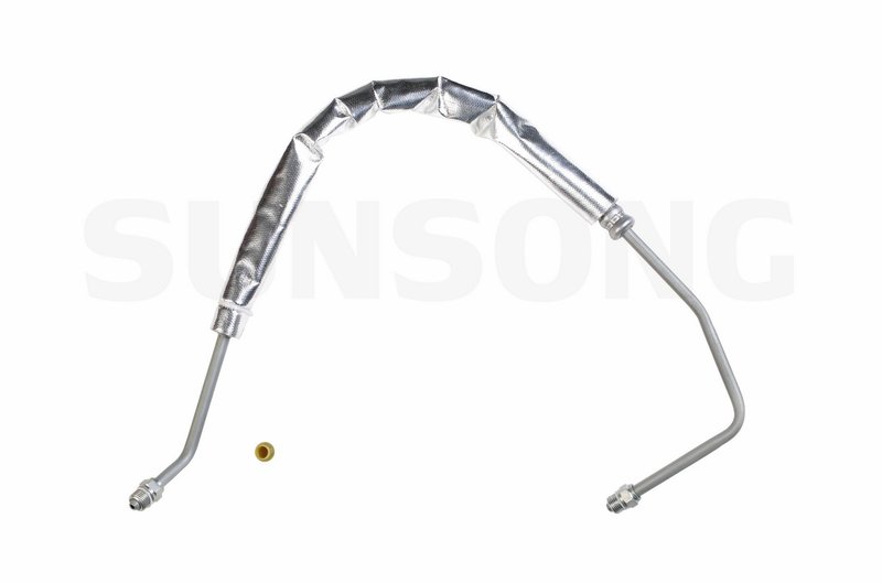 Sunsong 3401531 Power Steering Pressure Line Hose Assembly - Pump To Hydroboost