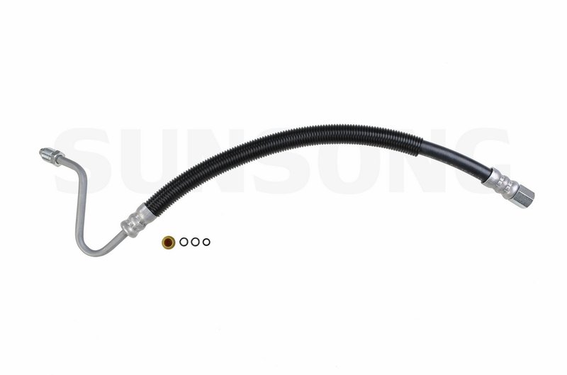 Sunsong 3401597 Power Steering Pressure Line Hose Assembly - To Rack
