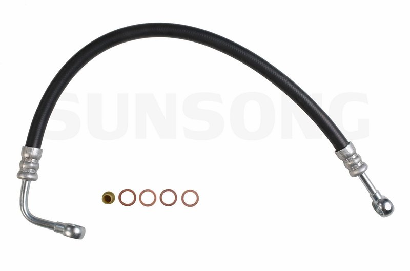 Sunsong 3401616 Power Steering Pressure Line Hose Assembly - From Pump