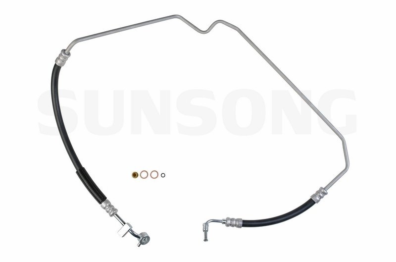 Sunsong 3401712 Power Steering Pressure Line Hose Assembly