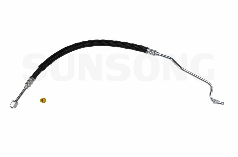 Sunsong 3401737 Power Steering Pressure Line Hose Assembly - Control Valve End or Hydroboost To Control Valve (Control Valve End)