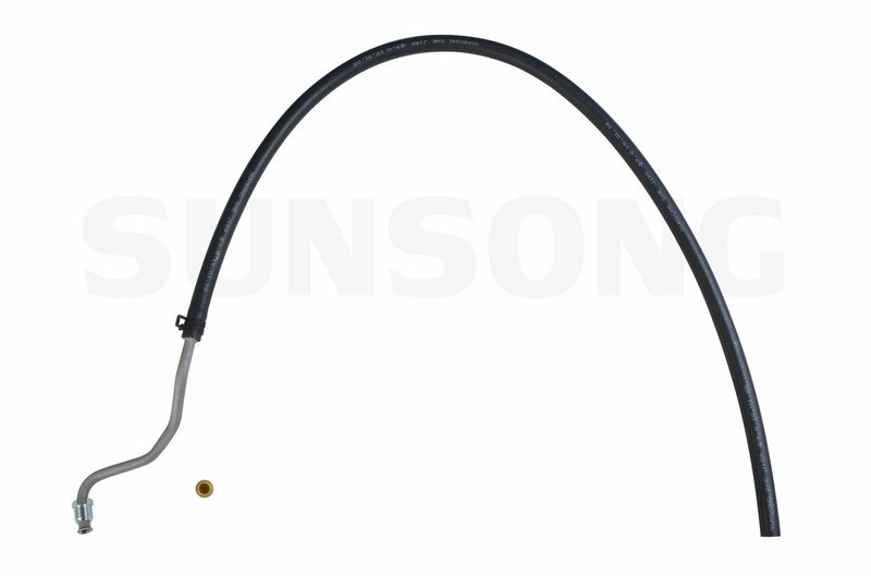 Sunsong 3401770 Power Steering Return Line Hose Assembly - Control Valve To Cooler, From Gear or Gear To Cooler