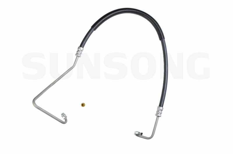 Sunsong 3401898 Power Steering Pressure Line Hose Assembly - Pump To Hydroboost
