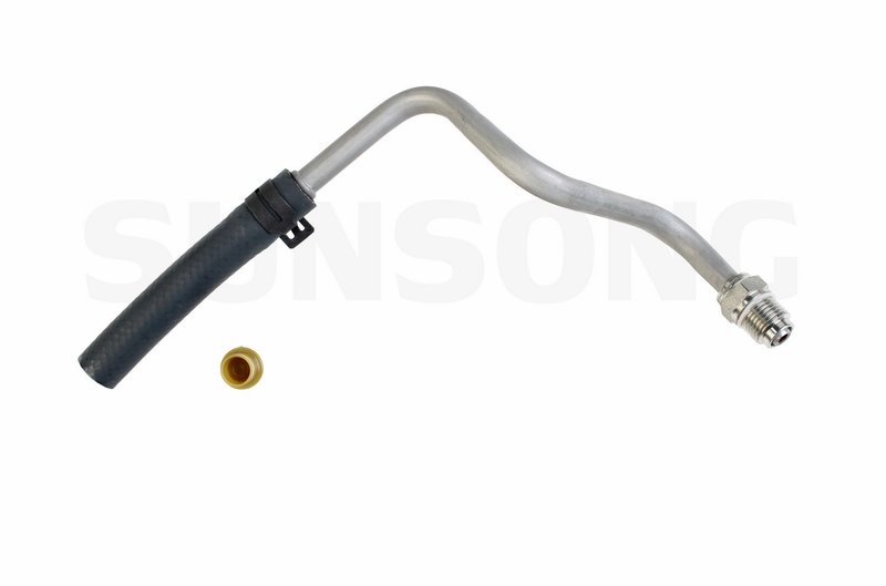 Sunsong 3401908 Power Steering Return Line Hose Assembly - Gear To Cooler