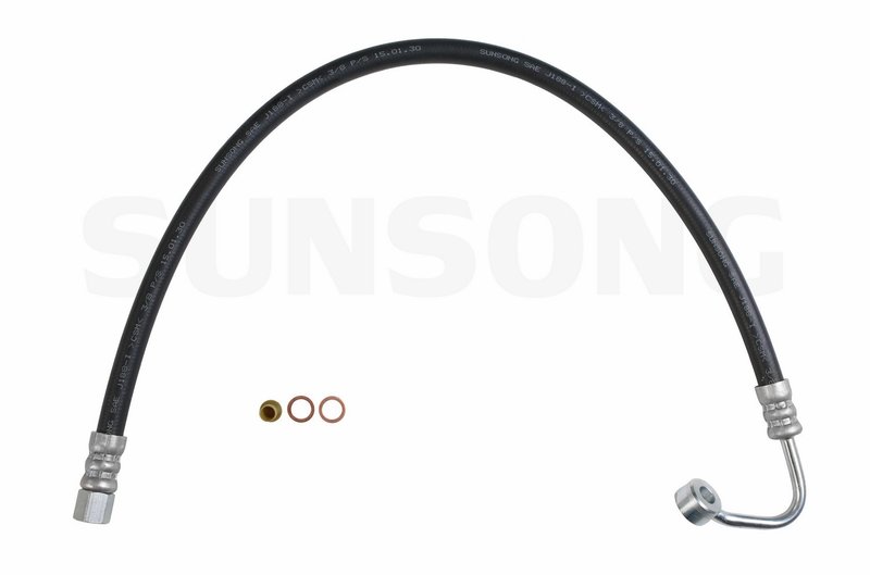 Sunsong 3401916 Power Steering Pressure Line Hose Assembly - From Pump