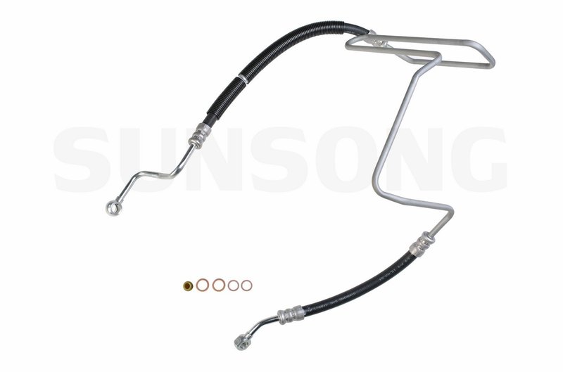 Sunsong 3401928 Power Steering Pressure Line Hose Assembly