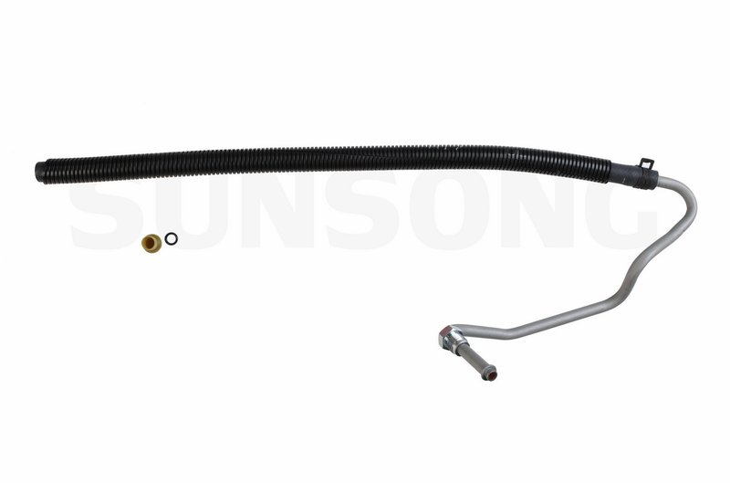 Sunsong 3401941 Power Steering Return Line Hose Assembly - From Gear